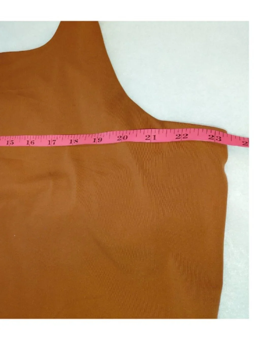 Nike Dri-Fit Yoga Luxe Built-in Shelf Bra Tank Top Burnt Orange Women's Size 3X
